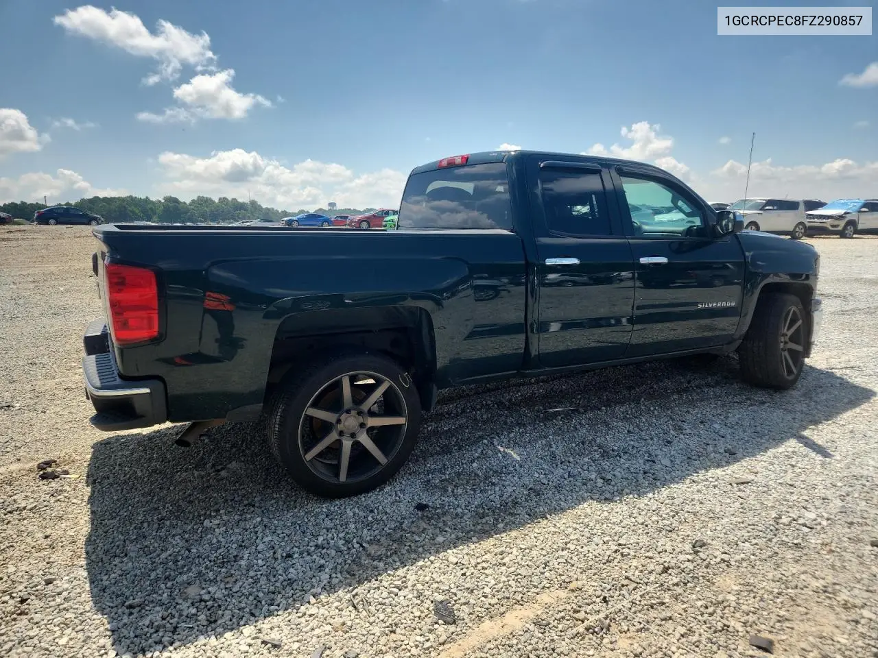 2015 Chevrolet Silverado C1500 VIN: 1GCRCPEC8FZ290857 Lot: 62808495