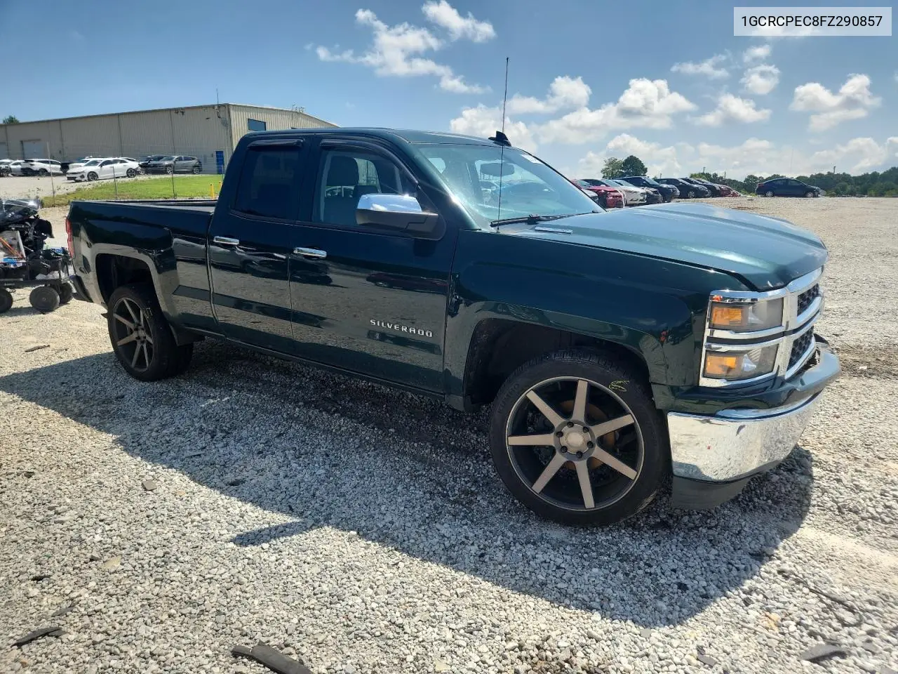 2015 Chevrolet Silverado C1500 VIN: 1GCRCPEC8FZ290857 Lot: 62808495