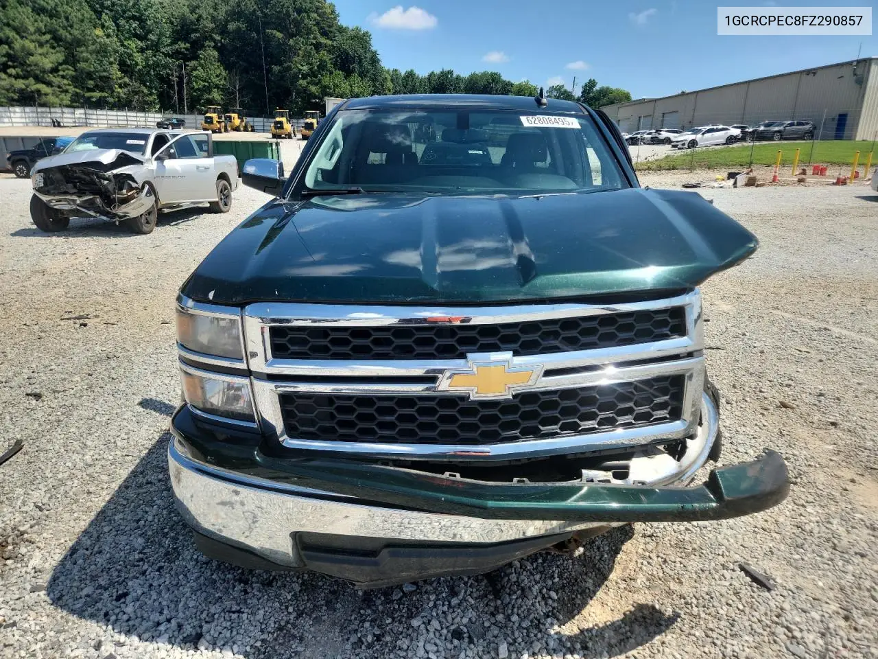 2015 Chevrolet Silverado C1500 VIN: 1GCRCPEC8FZ290857 Lot: 62808495