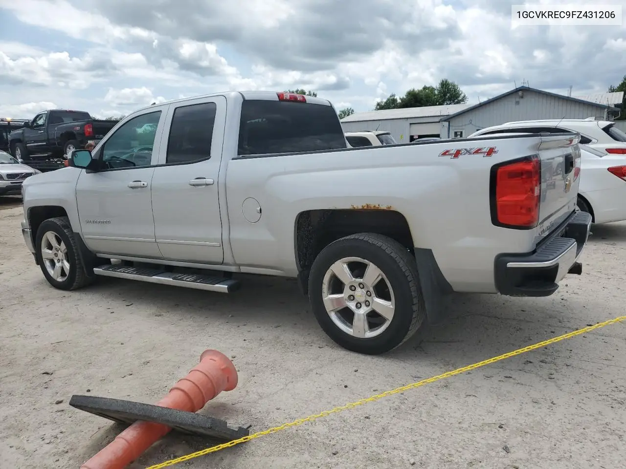 2015 Chevrolet Silverado K1500 Lt VIN: 1GCVKREC9FZ431206 Lot: 62821285