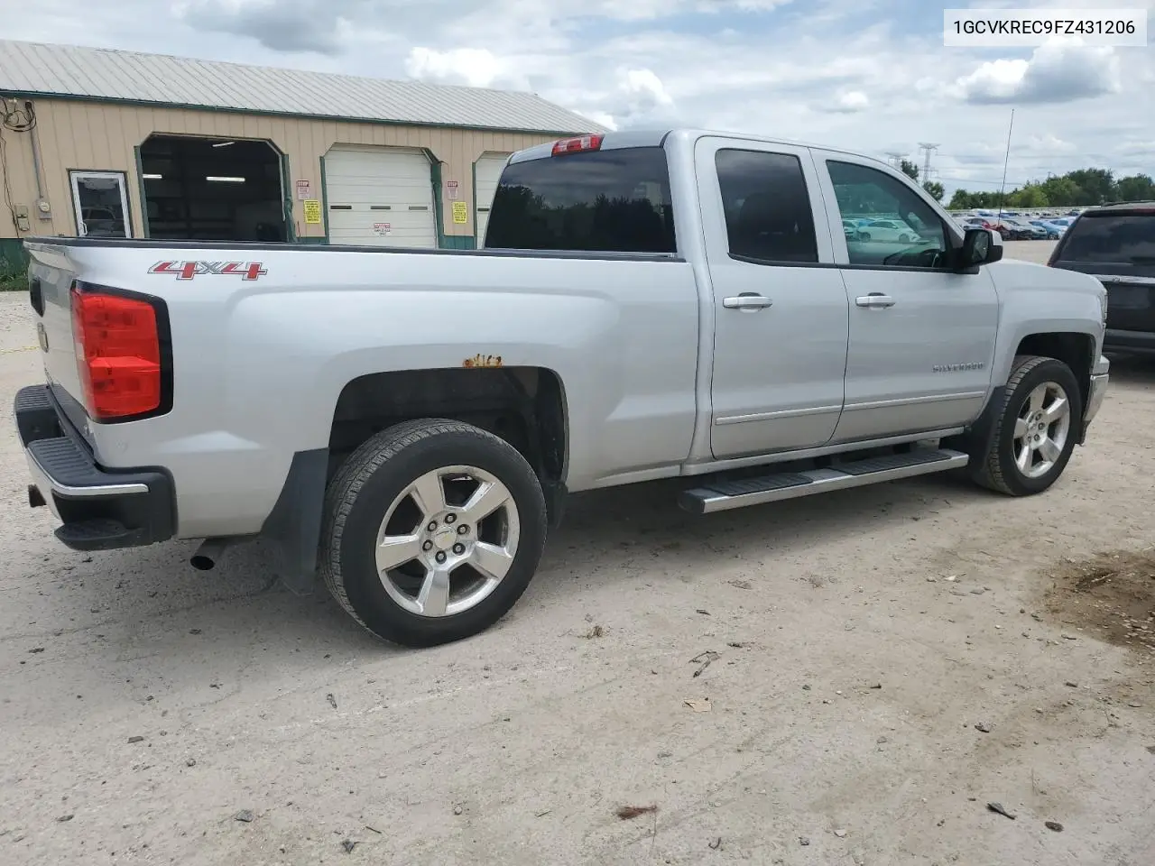 2015 Chevrolet Silverado K1500 Lt VIN: 1GCVKREC9FZ431206 Lot: 62821285