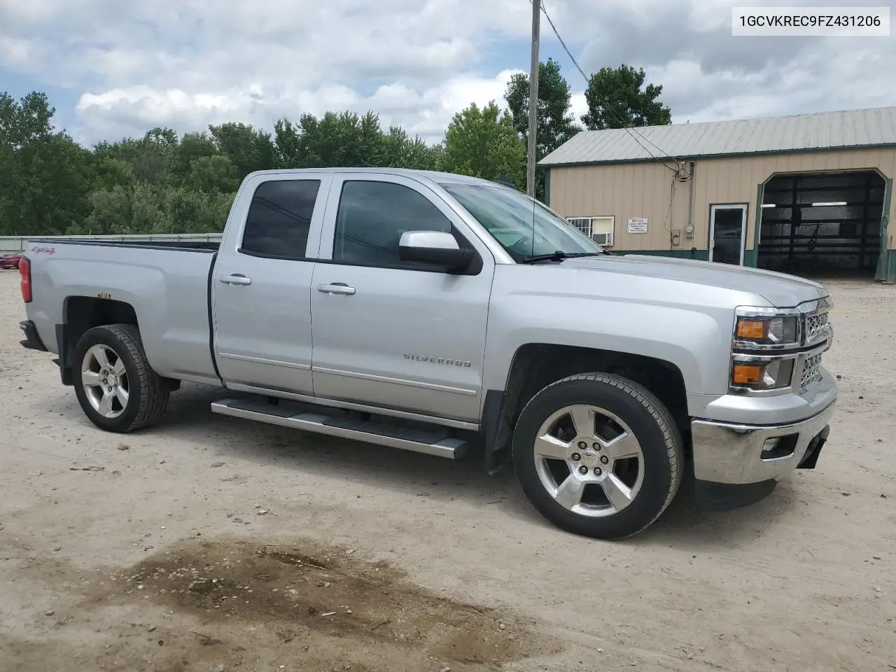 2015 Chevrolet Silverado K1500 Lt VIN: 1GCVKREC9FZ431206 Lot: 62821285
