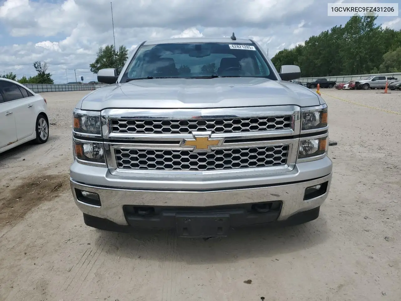 2015 Chevrolet Silverado K1500 Lt VIN: 1GCVKREC9FZ431206 Lot: 62821285