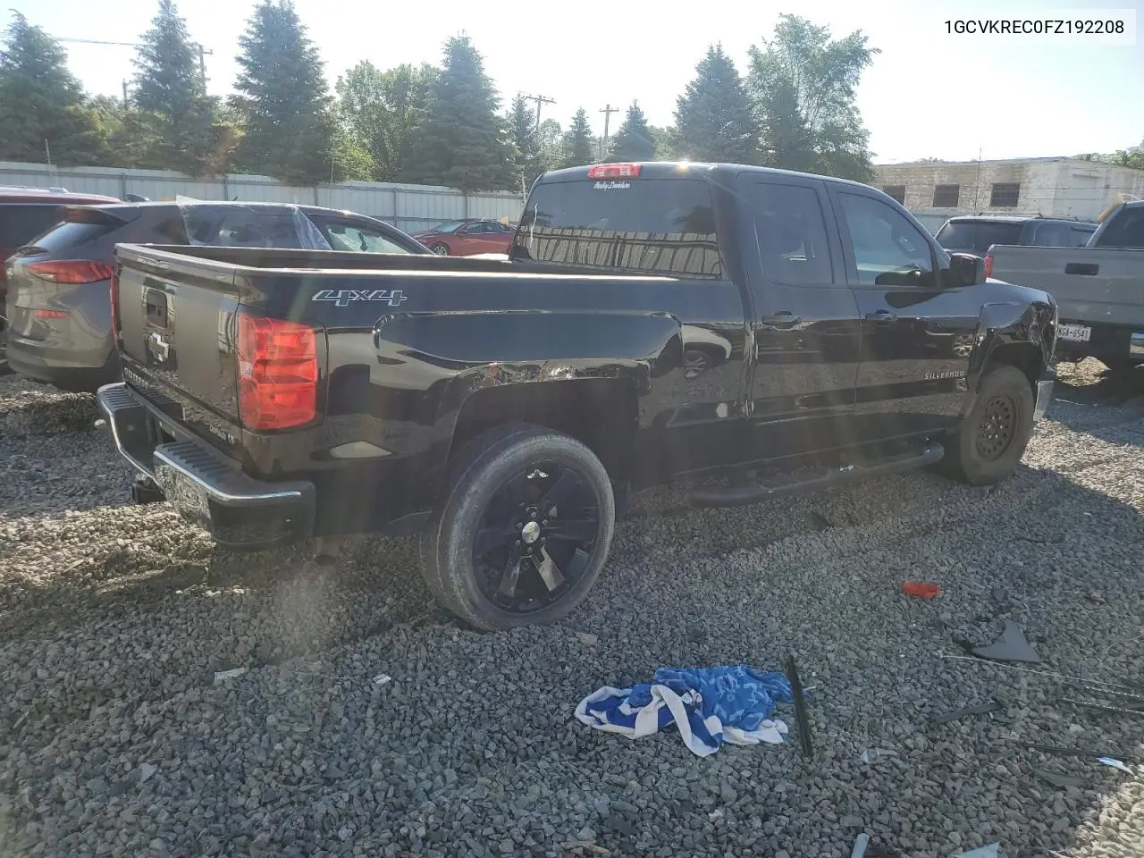 2015 Chevrolet Silverado K1500 Lt VIN: 1GCVKREC0FZ192208 Lot: 62857815