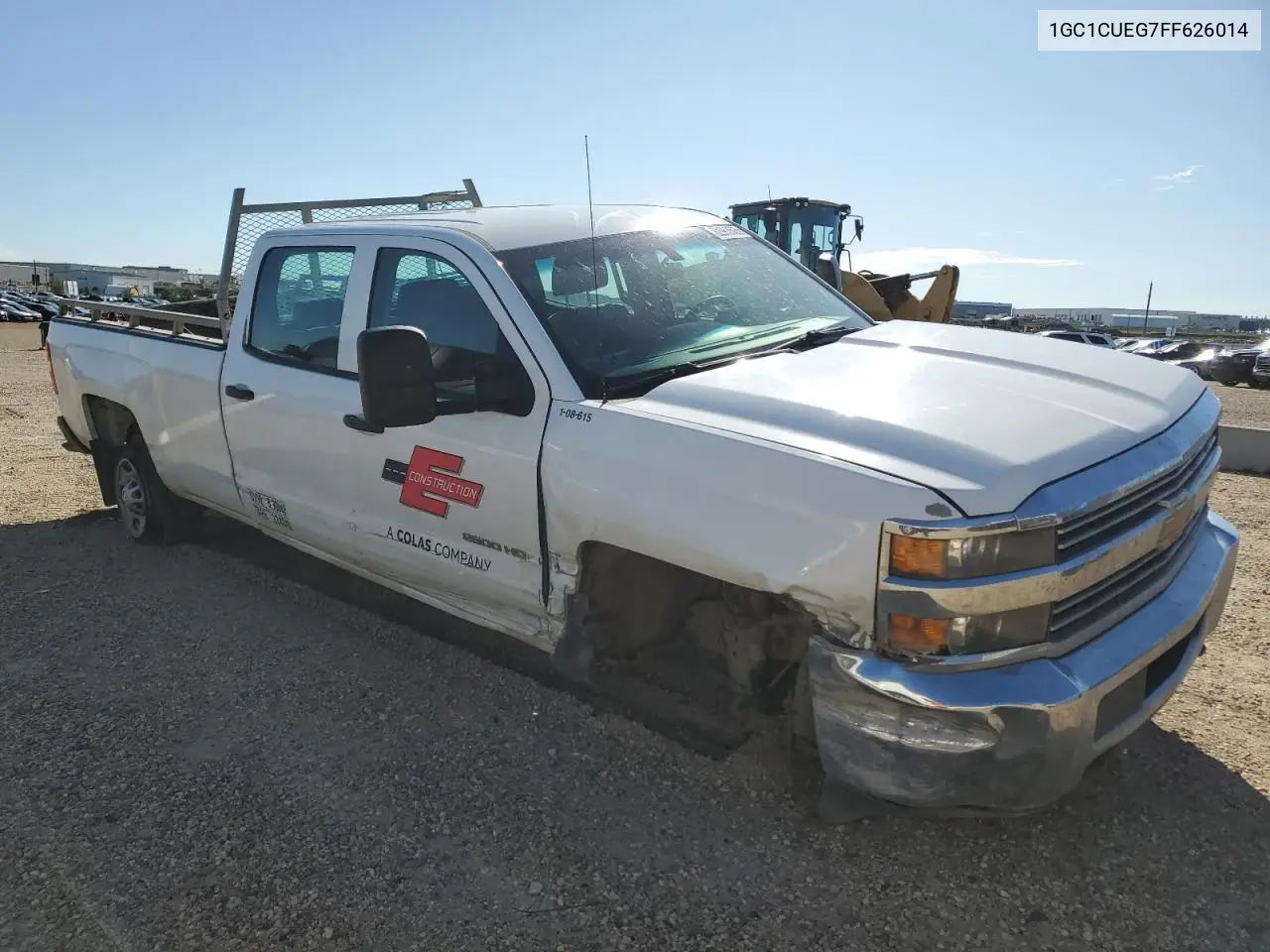 2015 Chevrolet Silverado C2500 Heavy Duty VIN: 1GC1CUEG7FF626014 Lot: 62963505