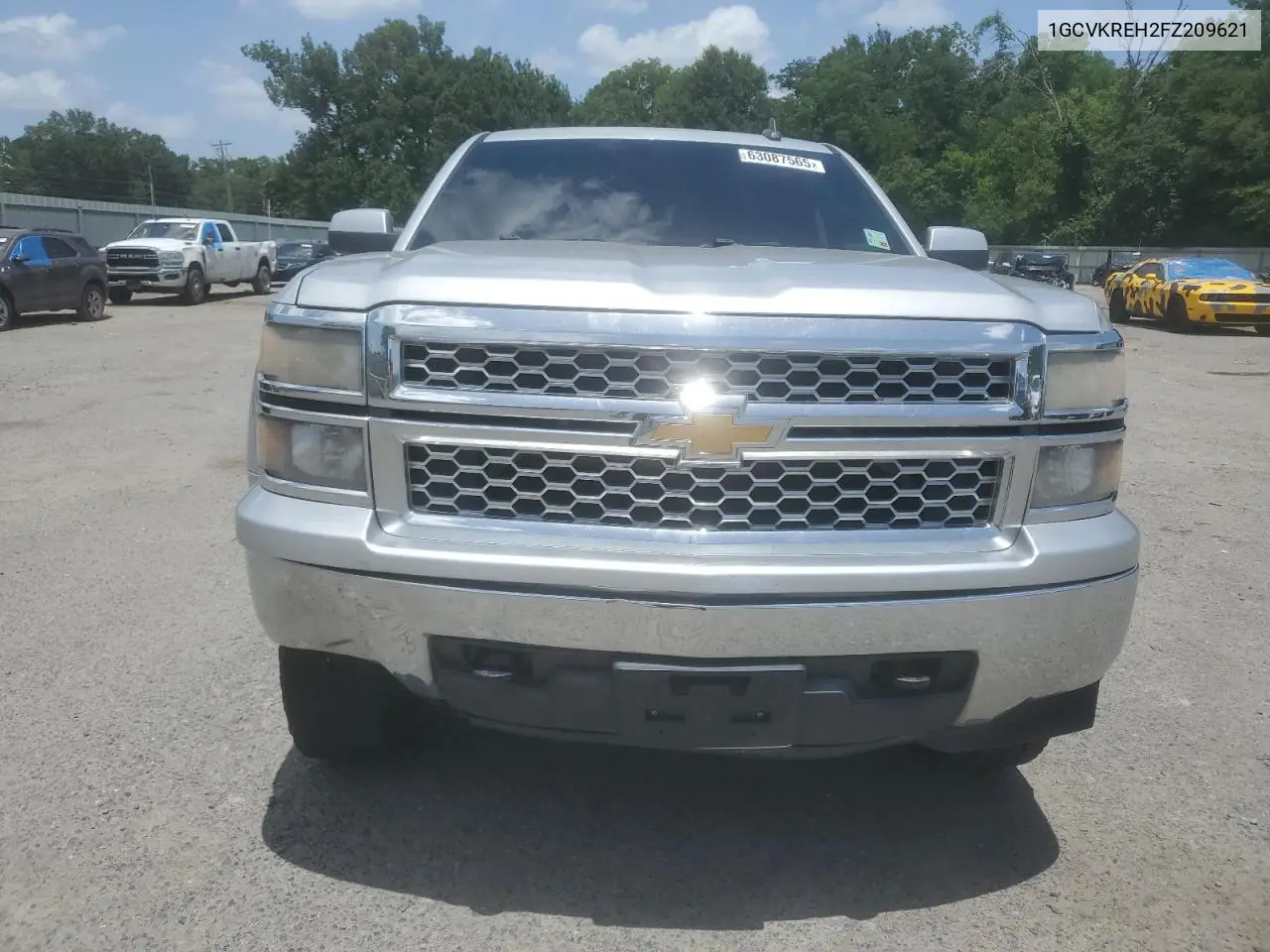 2015 Chevrolet Silverado K1500 Lt VIN: 1GCVKREH2FZ209621 Lot: 63087565