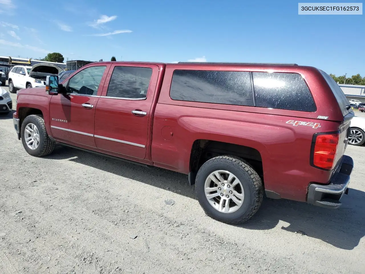 2015 Chevrolet Silverado K1500 Ltz VIN: 3GCUKSEC1FG162573 Lot: 65749915