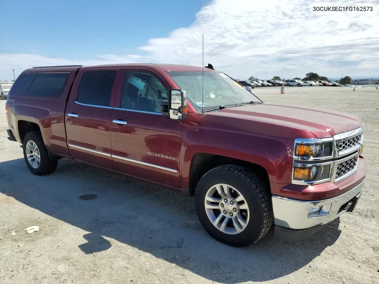 2015 Chevrolet Silverado K1500 Ltz VIN: 3GCUKSEC1FG162573 Lot: 65749915