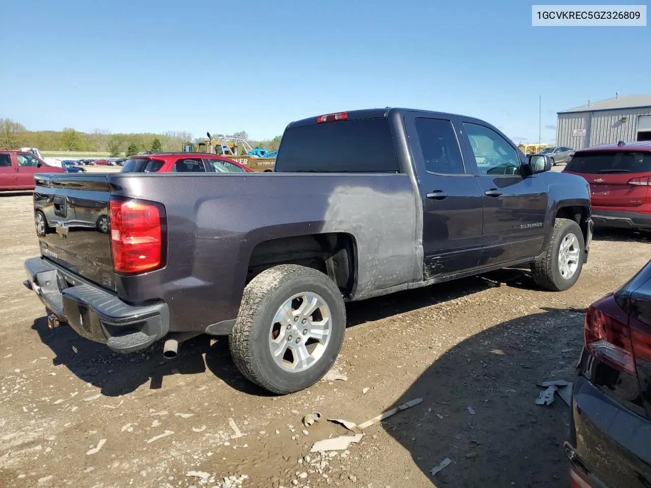 2016 Chevrolet Silverado K1500 Lt VIN: 1GCVKREC5GZ326809 Lot: 56172525