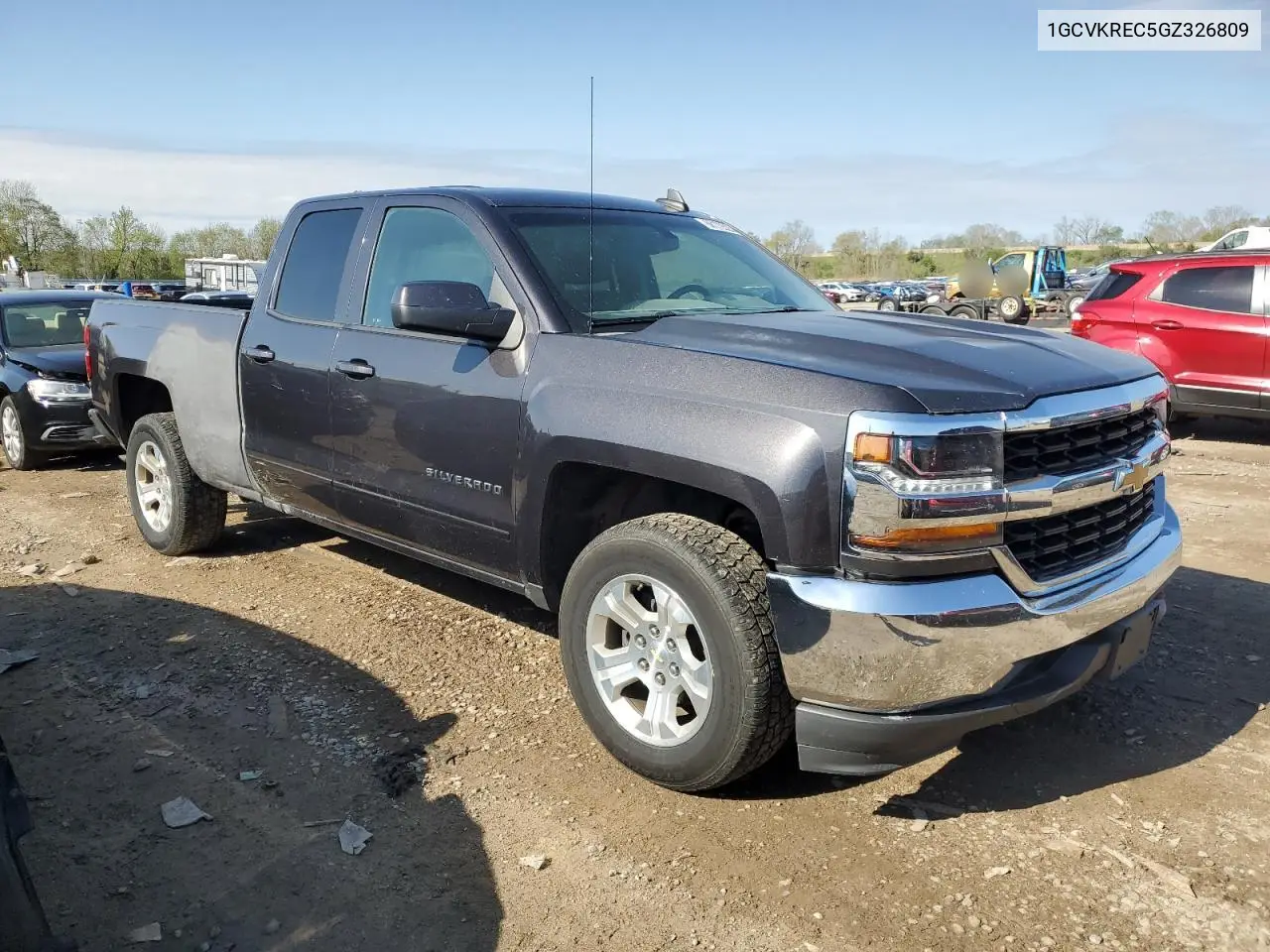 2016 Chevrolet Silverado K1500 Lt VIN: 1GCVKREC5GZ326809 Lot: 56172525
