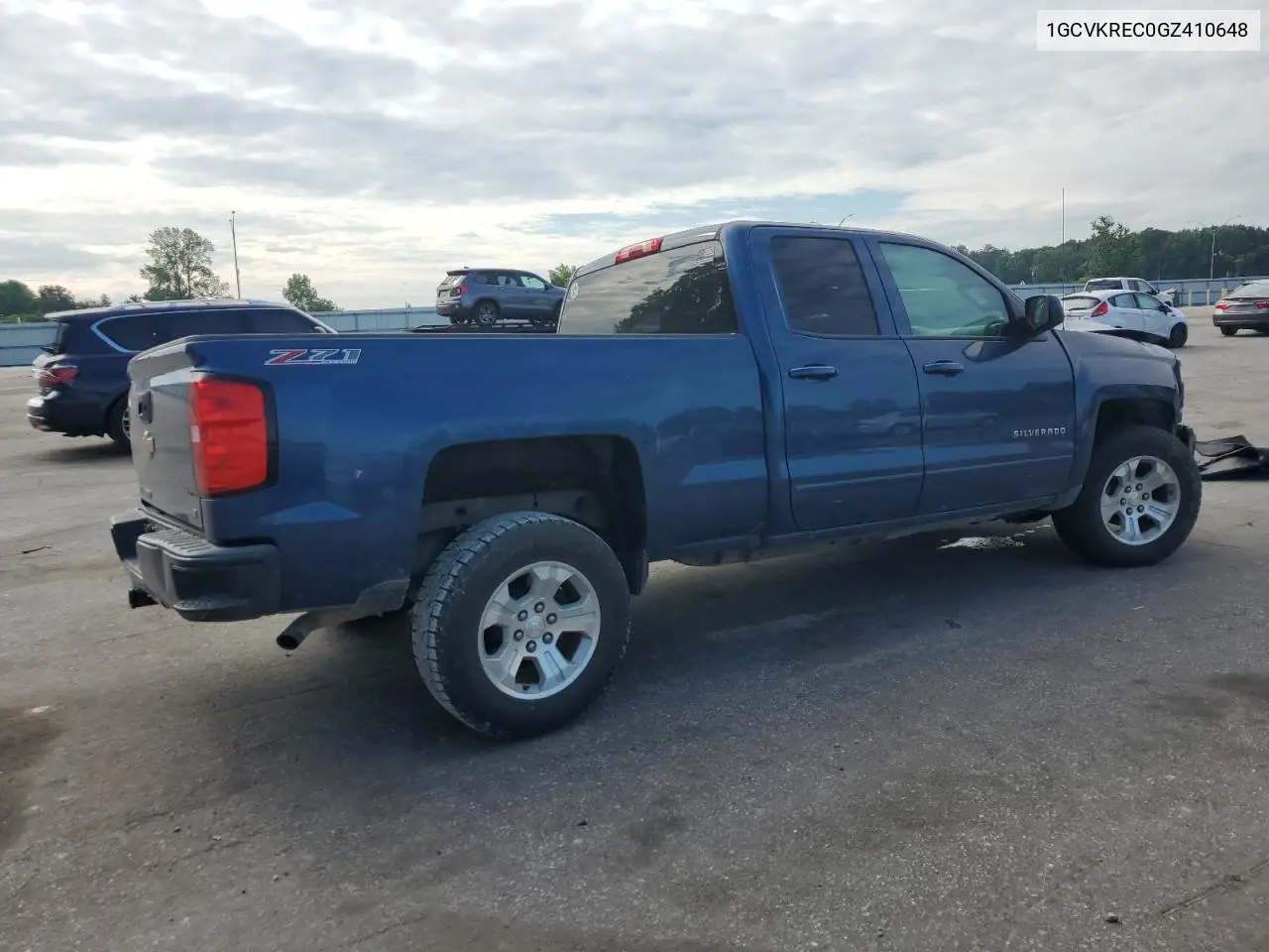 2016 Chevrolet Silverado K1500 Lt VIN: 1GCVKREC0GZ410648 Lot: 56537325