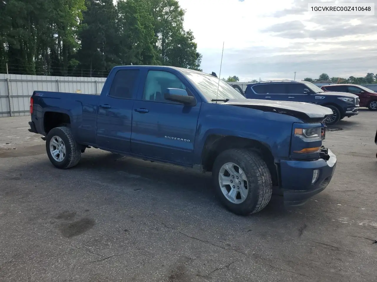 2016 Chevrolet Silverado K1500 Lt VIN: 1GCVKREC0GZ410648 Lot: 56537325