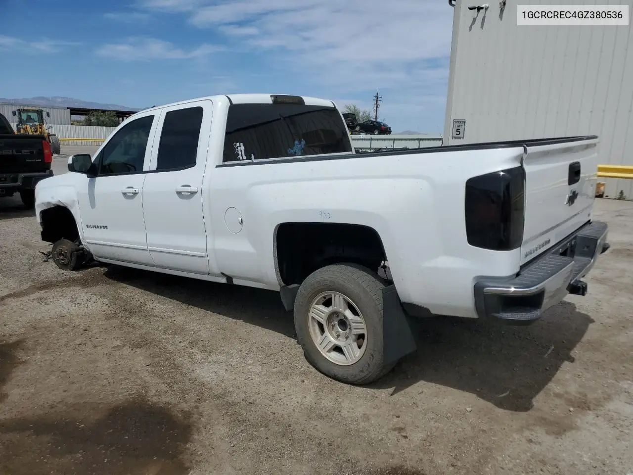 2016 Chevrolet Silverado C1500 Lt VIN: 1GCRCREC4GZ380536 Lot: 56575545
