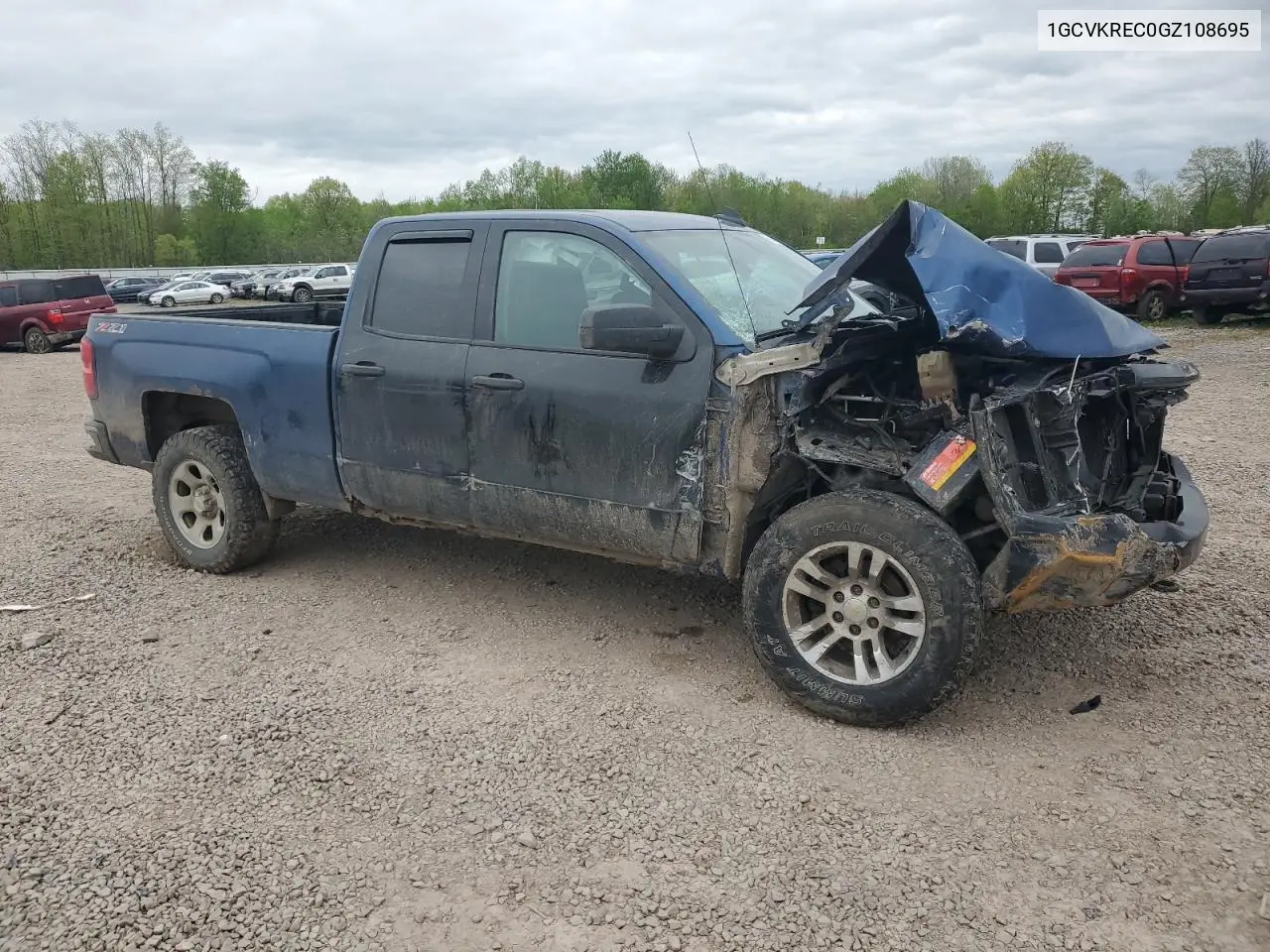 1gcvkrec0gz108695 1GCVKREC0GZ108695 2016 Chevrolet Silverado K1500 Lt