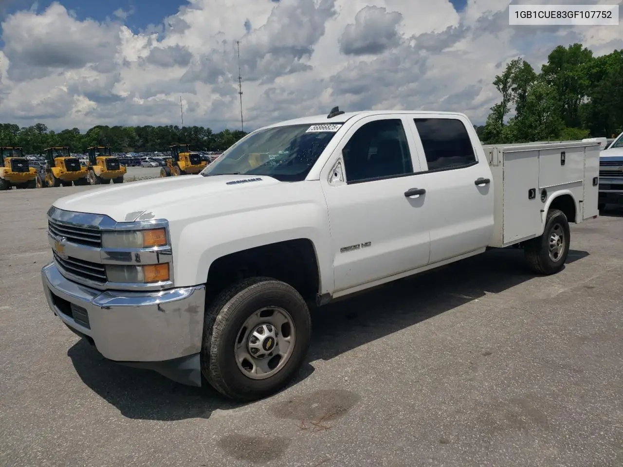 2016 Chevrolet Silverado C2500 Heavy Duty VIN: 1GB1CUE83GF107752 Lot: 56866825