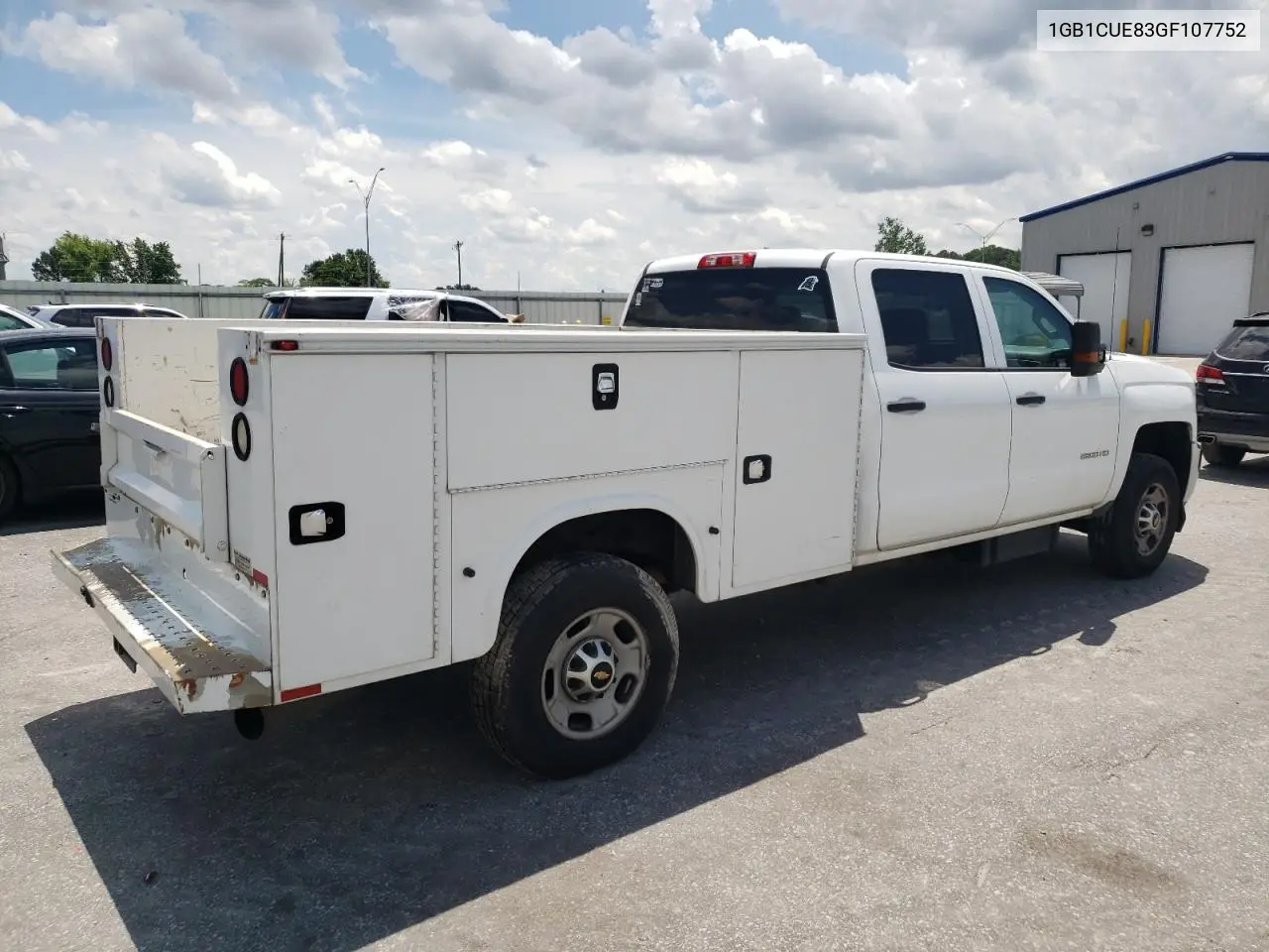 2016 Chevrolet Silverado C2500 Heavy Duty VIN: 1GB1CUE83GF107752 Lot: 56866825