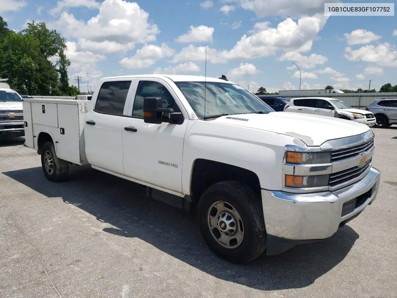 2016 Chevrolet Silverado C2500 Heavy Duty VIN: 1GB1CUE83GF107752 Lot: 56866825