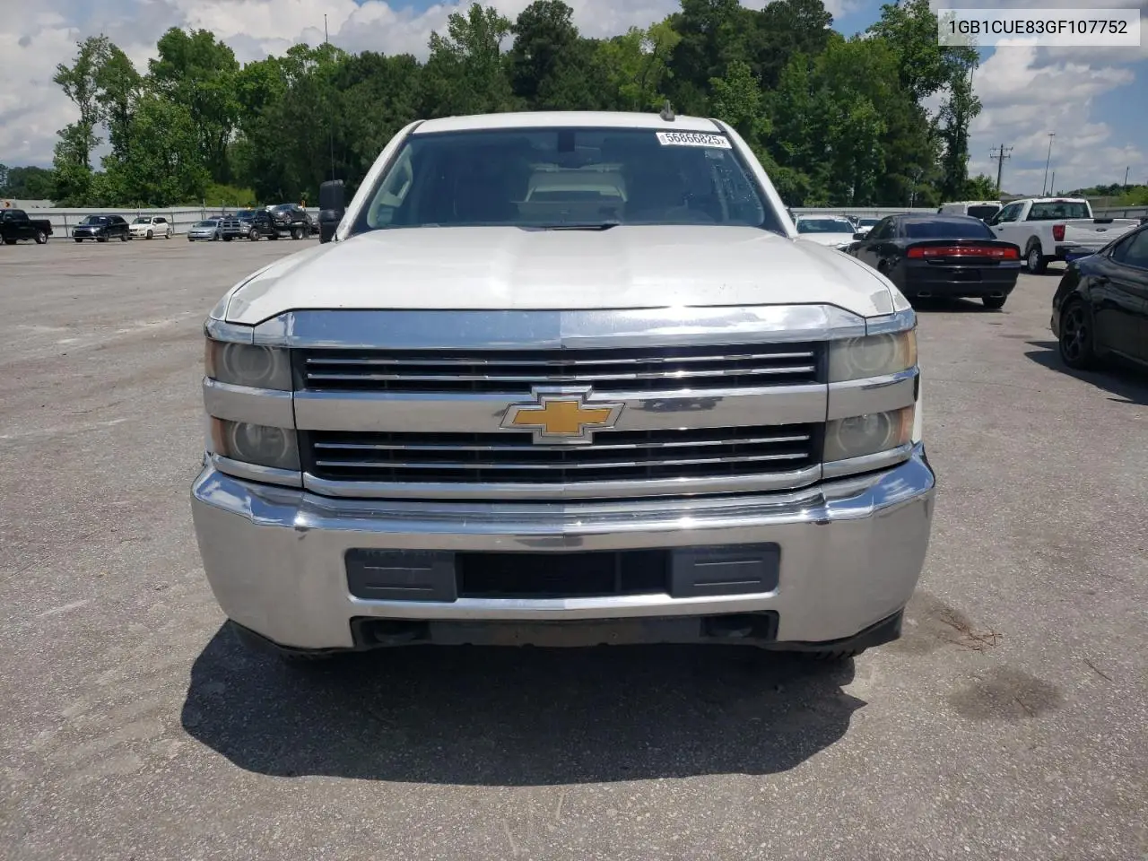2016 Chevrolet Silverado C2500 Heavy Duty VIN: 1GB1CUE83GF107752 Lot: 56866825