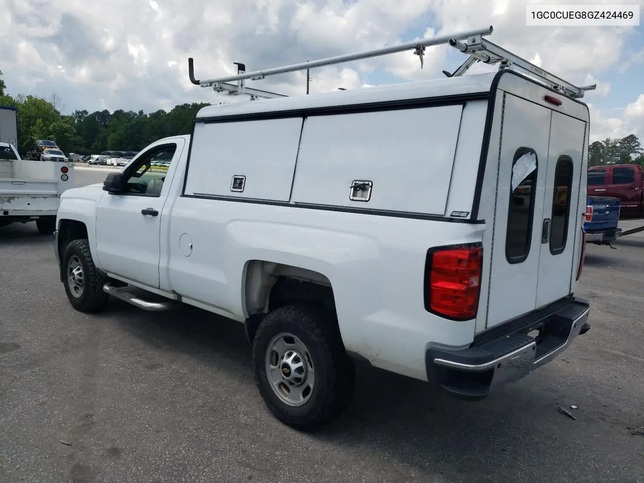 2016 Chevrolet Silverado C2500 Heavy Duty VIN: 1GC0CUEG8GZ424469 Lot: 56926395
