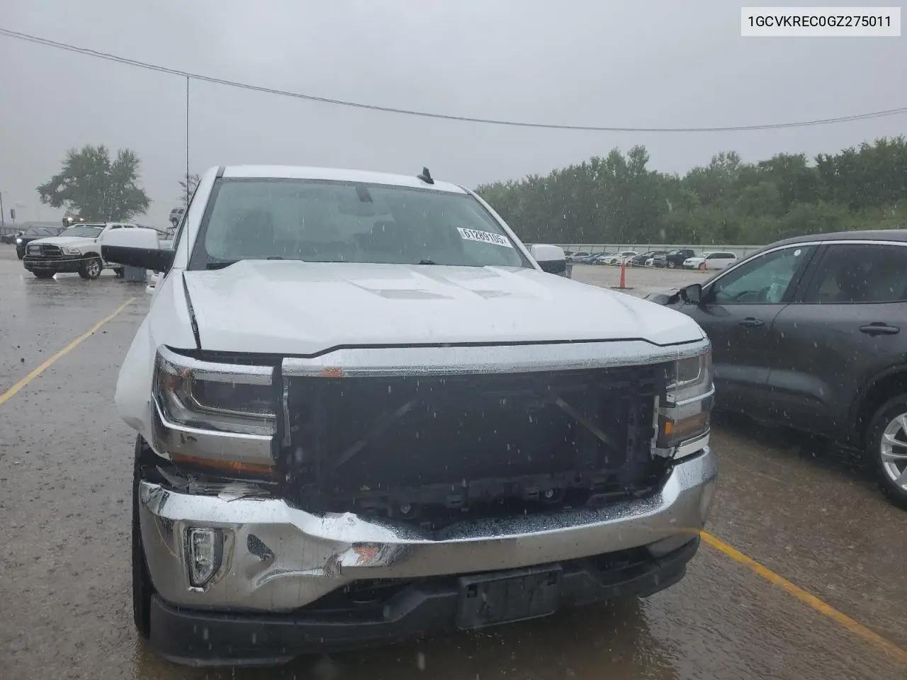 2016 Chevrolet Silverado K1500 Lt VIN: 1GCVKREC0GZ275011 Lot: 61289105