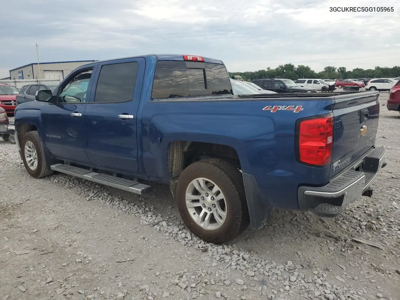 2016 Chevrolet Silverado K1500 Lt VIN: 3GCUKREC5GG105965 Lot: 62115375