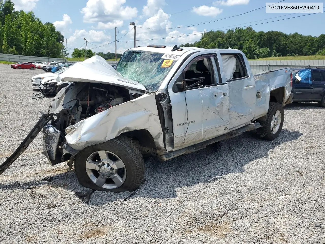 2016 Chevrolet Silverado K2500 Heavy Duty Lt VIN: 1GC1KVE86GF290410 Lot: 62188245