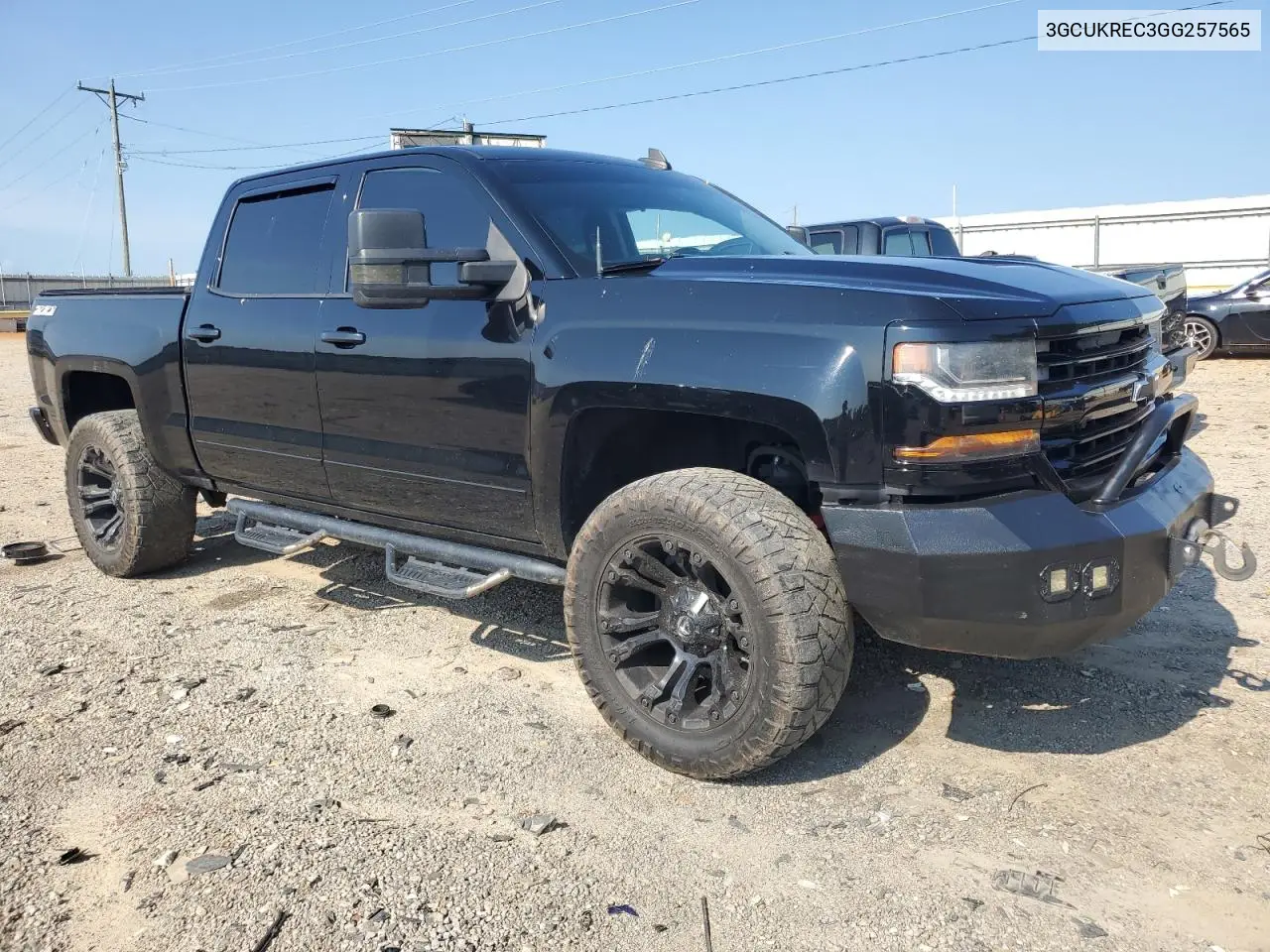 2016 Chevrolet Silverado K1500 Lt VIN: 3GCUKREC3GG257565 Lot: 62464965