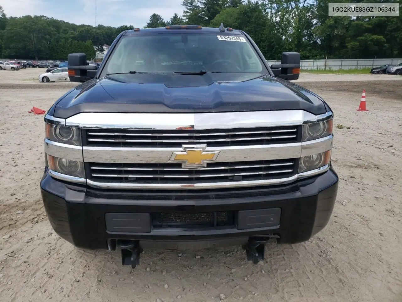 2016 Chevrolet Silverado K2500 Heavy Duty VIN: 1GC2KUE83GZ106344 Lot: 63069345