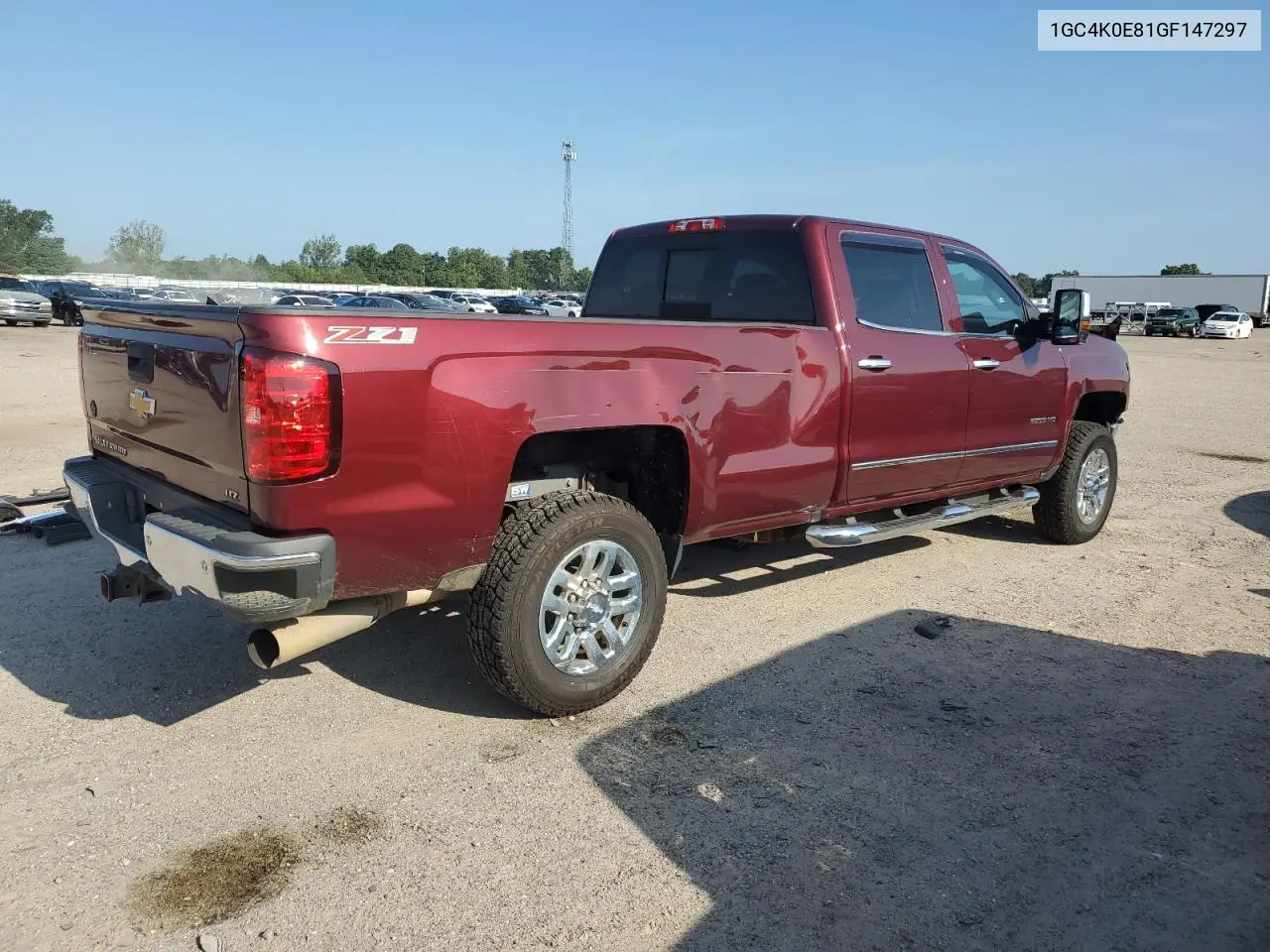 2016 Chevrolet Silverado K3500 Ltz VIN: 1GC4K0E81GF147297 Lot: 65158375