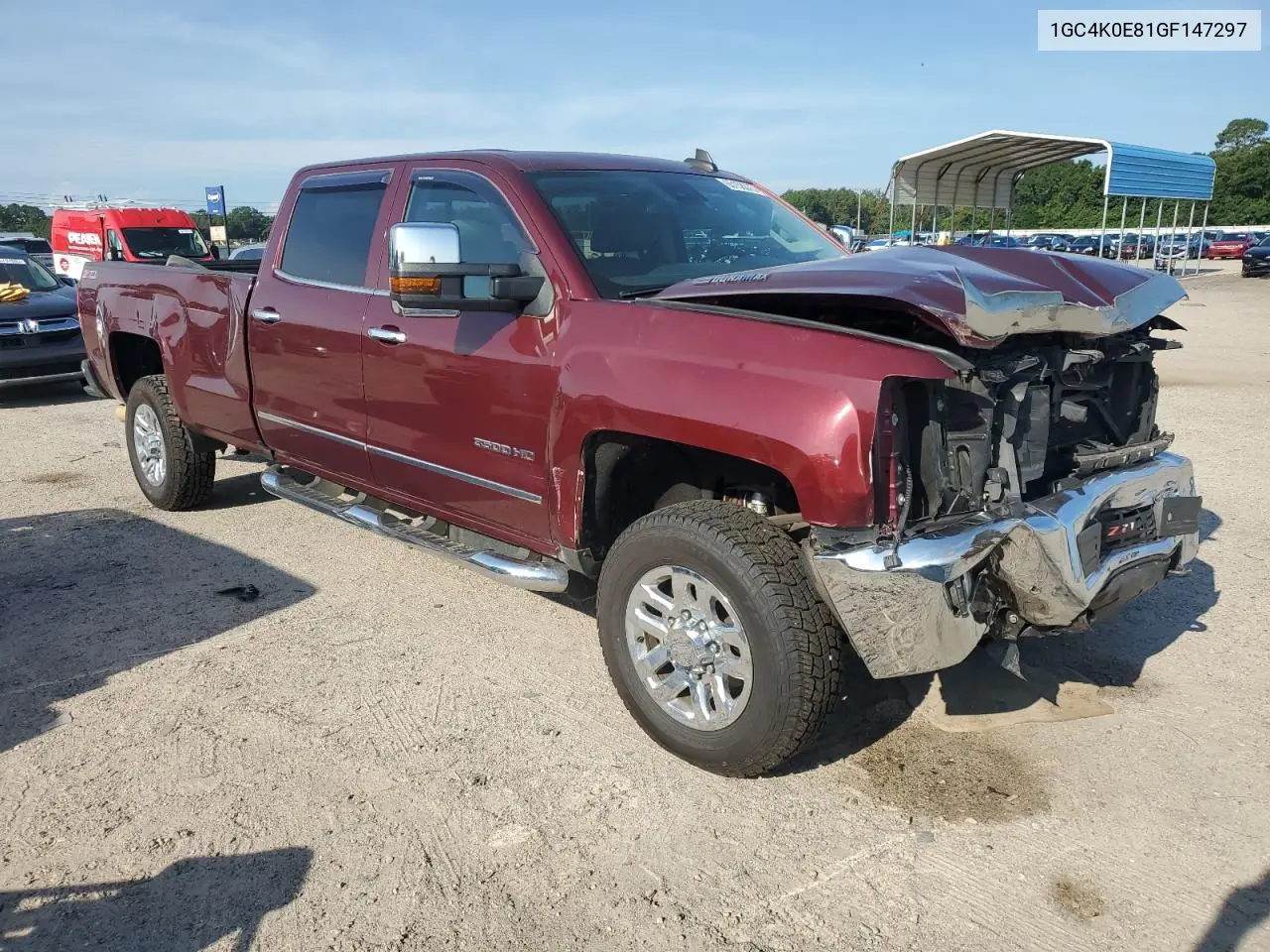 2016 Chevrolet Silverado K3500 Ltz VIN: 1GC4K0E81GF147297 Lot: 65158375