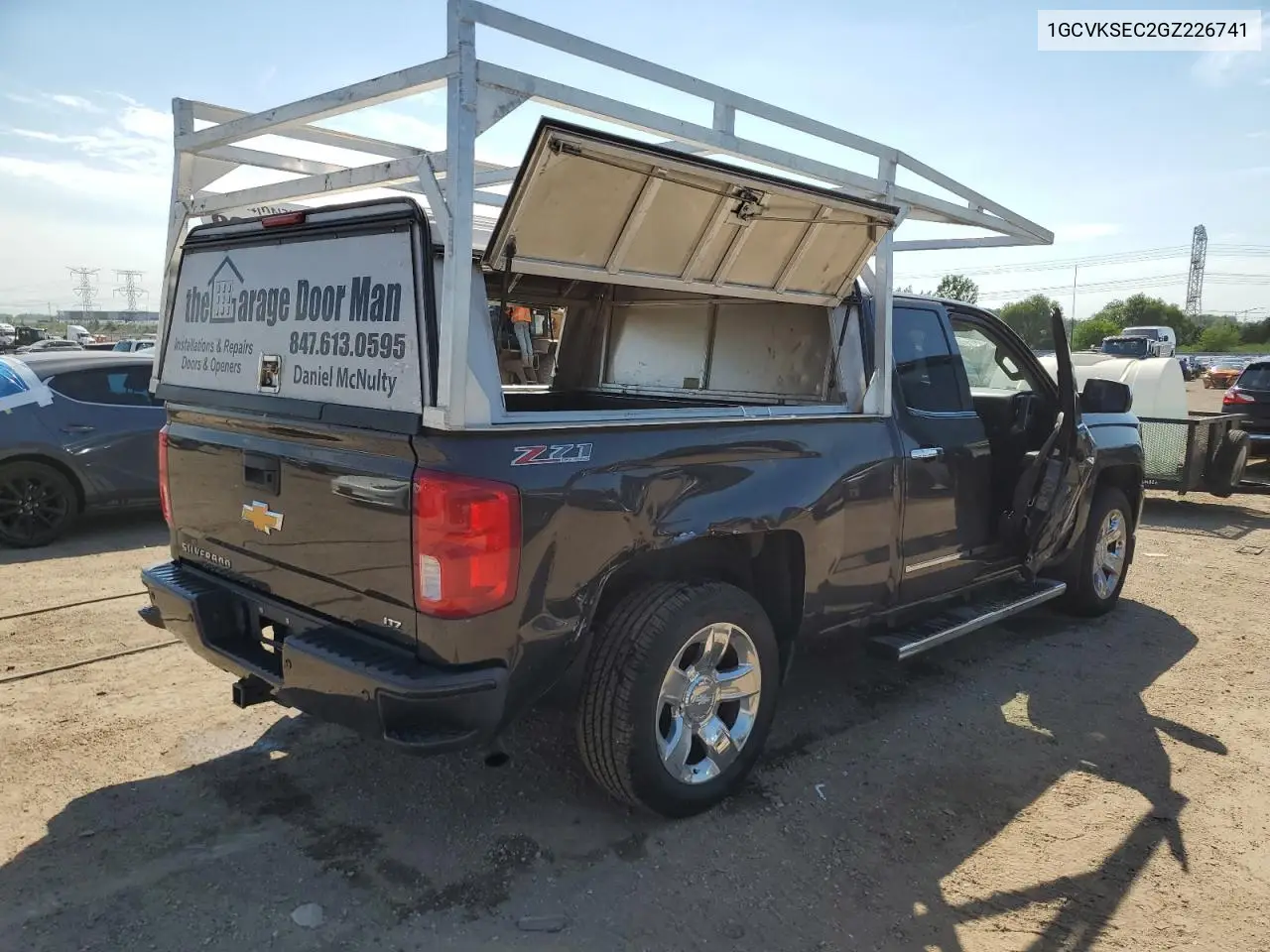 2016 Chevrolet Silverado K1500 Ltz VIN: 1GCVKSEC2GZ226741 Lot: 65211135