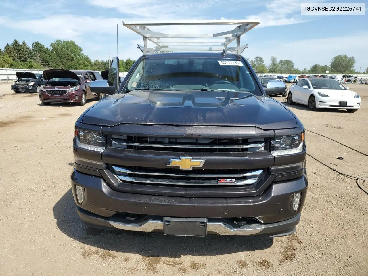 2016 Chevrolet Silverado K1500 Ltz VIN: 1GCVKSEC2GZ226741 Lot: 65211135