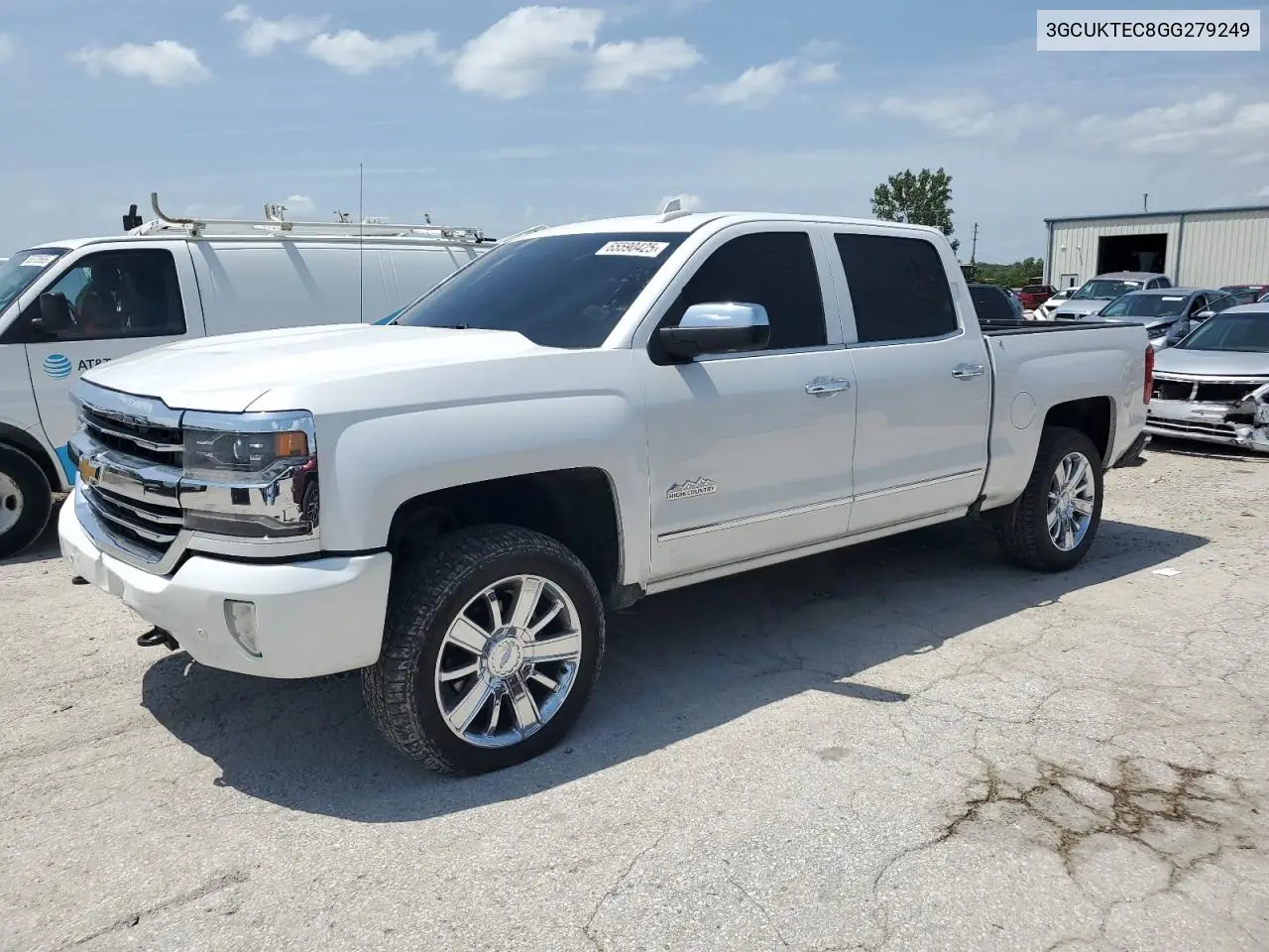 2016 Chevrolet Silverado K1500 High Country VIN: 3GCUKTEC8GG279249 Lot: 65590425