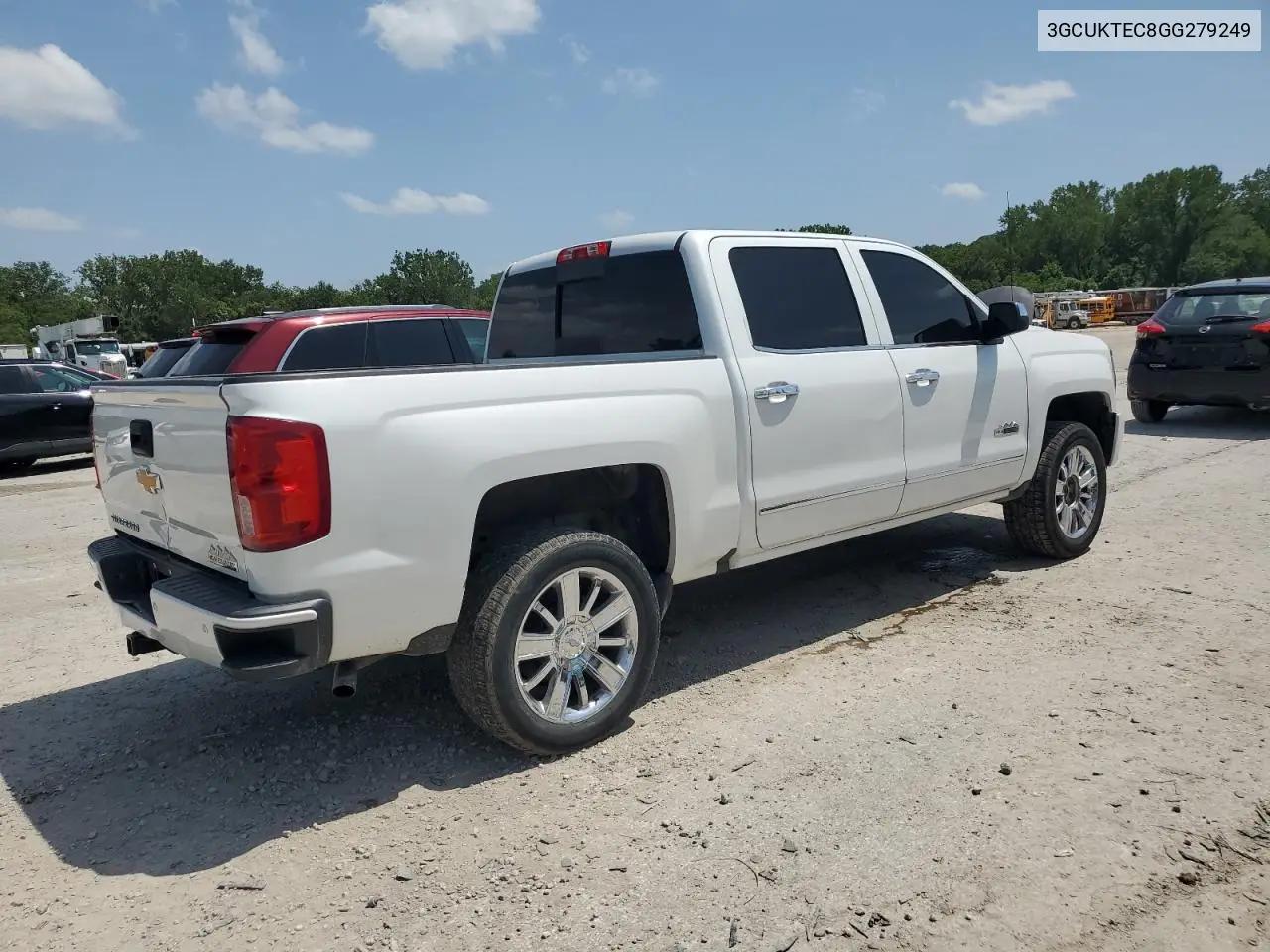 2016 Chevrolet Silverado K1500 High Country VIN: 3GCUKTEC8GG279249 Lot: 65590425