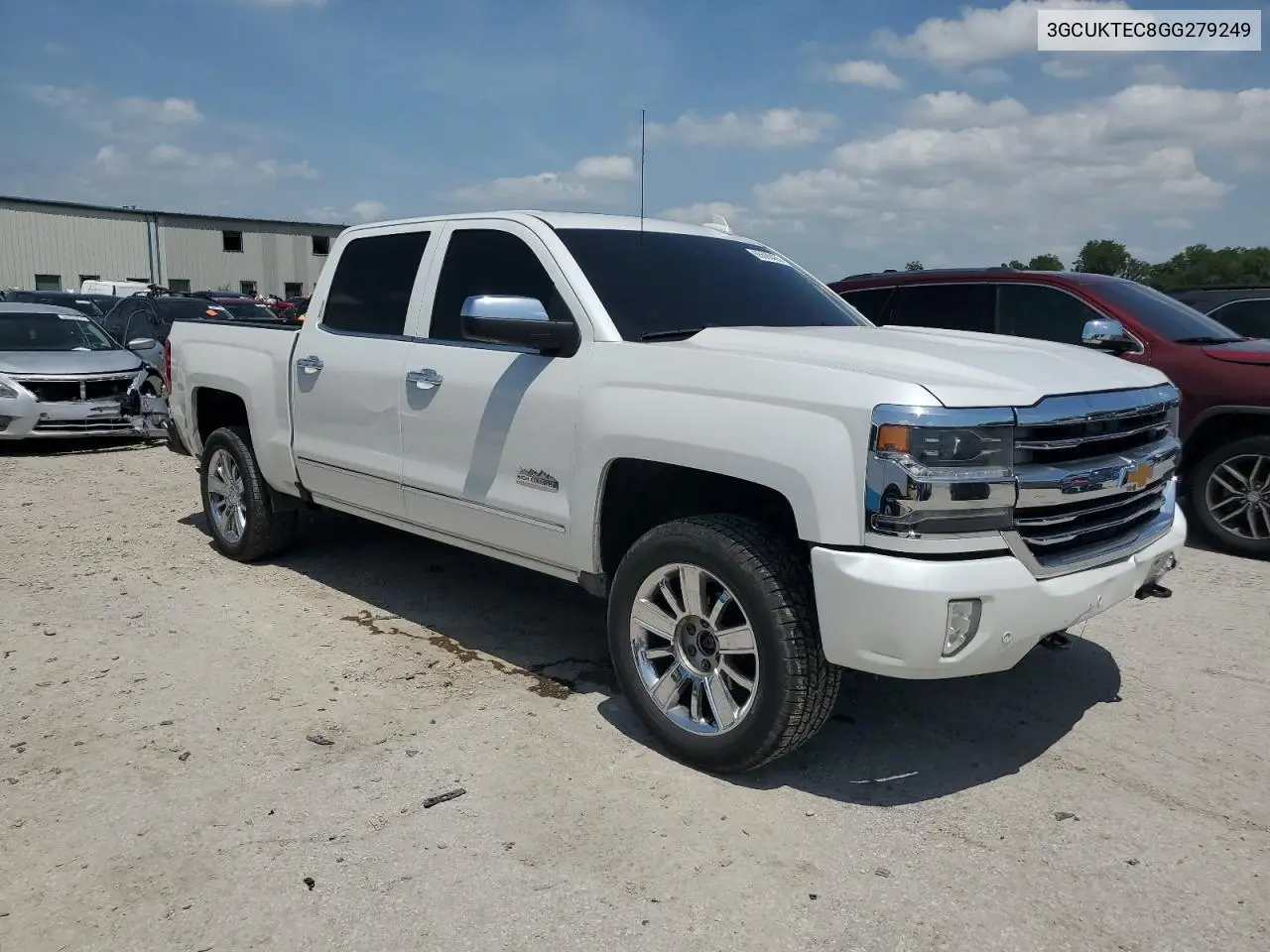 2016 Chevrolet Silverado K1500 High Country VIN: 3GCUKTEC8GG279249 Lot: 65590425