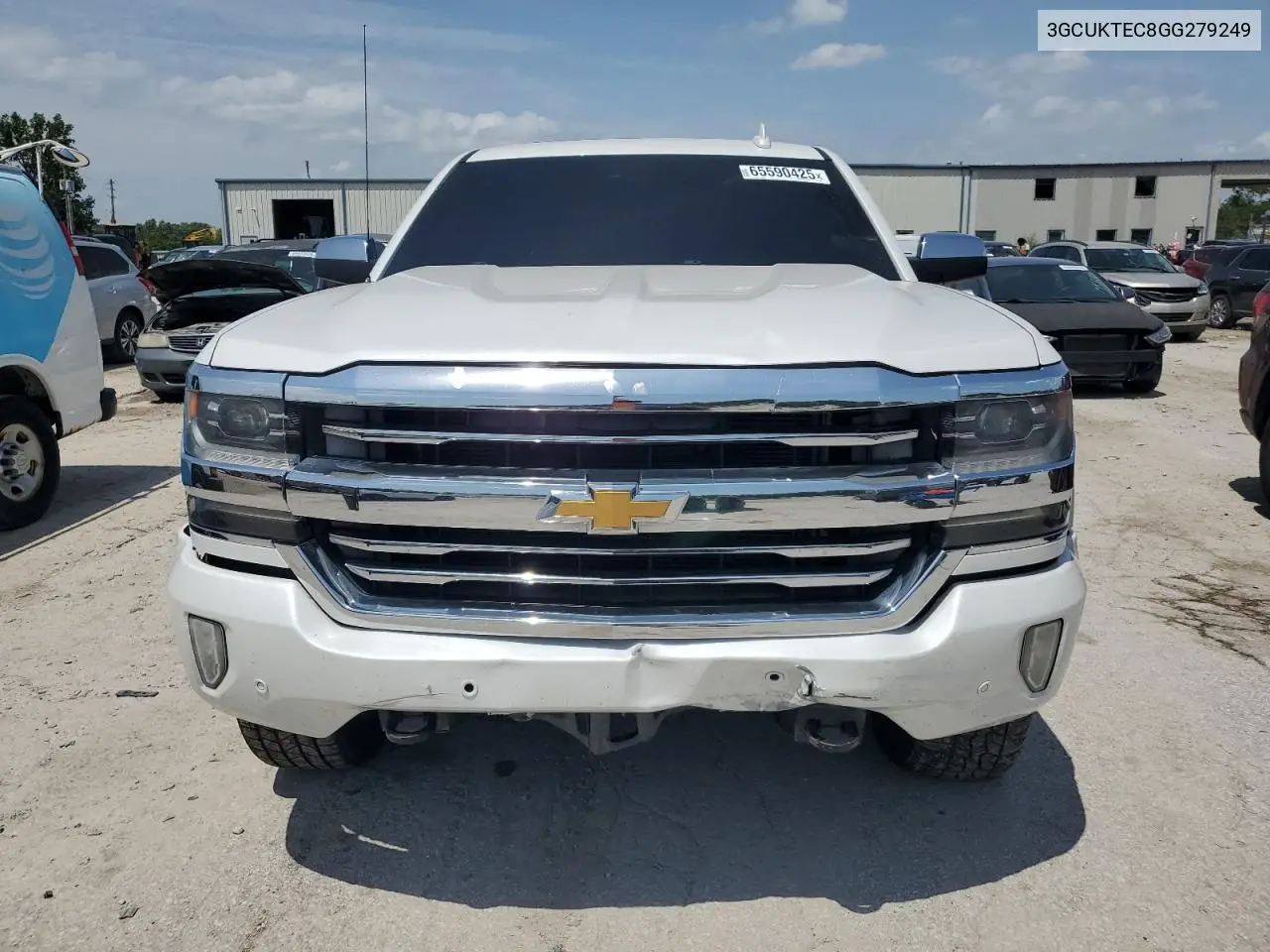 2016 Chevrolet Silverado K1500 High Country VIN: 3GCUKTEC8GG279249 Lot: 65590425
