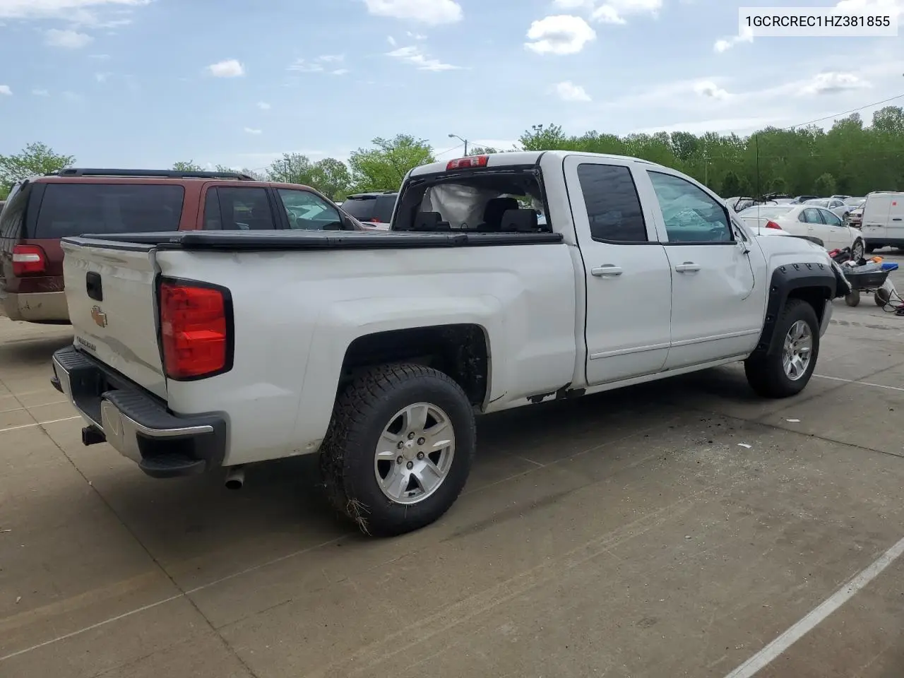 2017 Chevrolet Silverado C1500 Lt VIN: 1GCRCREC1HZ381855 Lot: 50024275