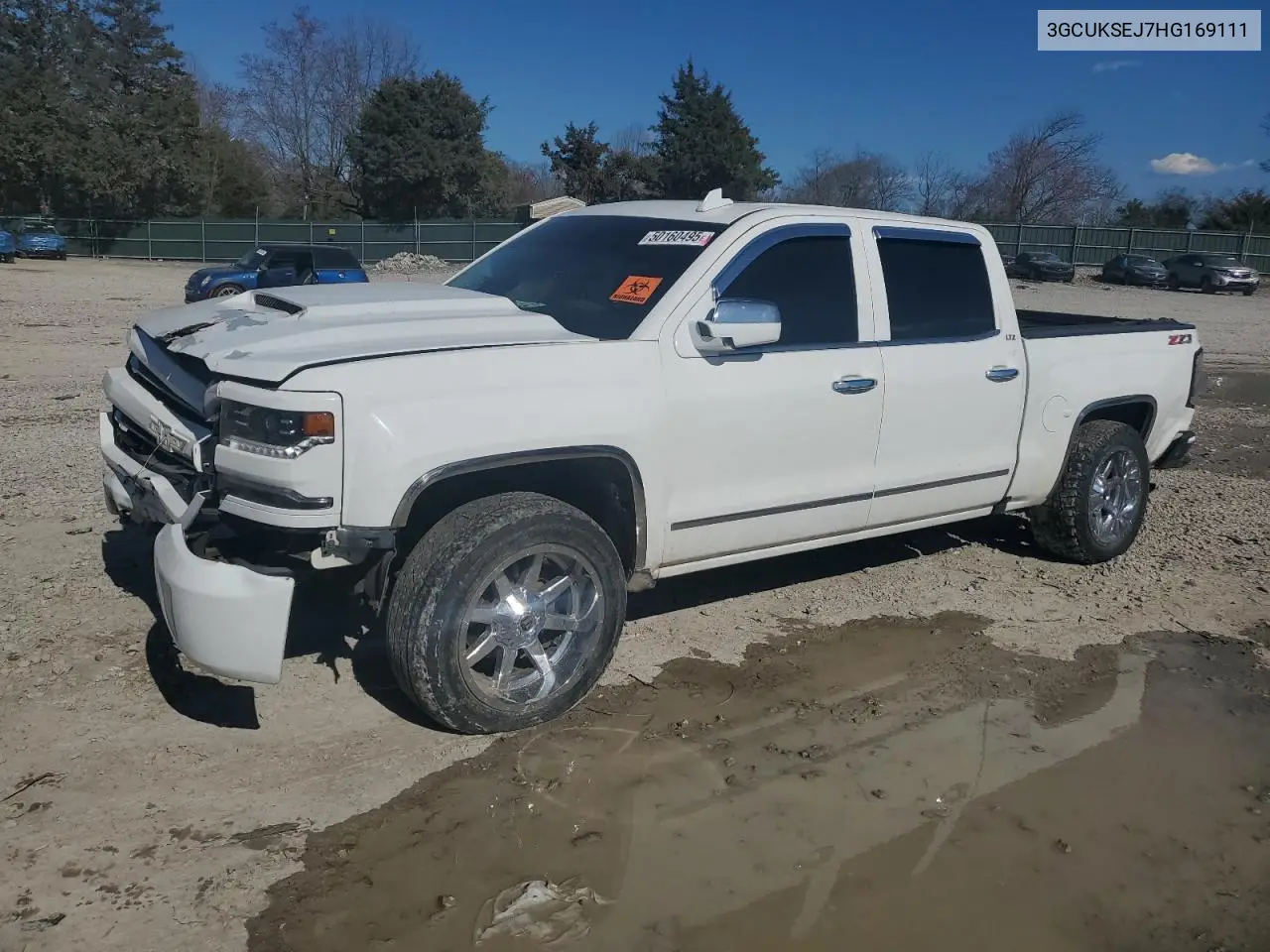 3gcuksej7hg169111 3GCUKSEJ7HG169111 2017 Chevrolet Silverado K1500 Ltz