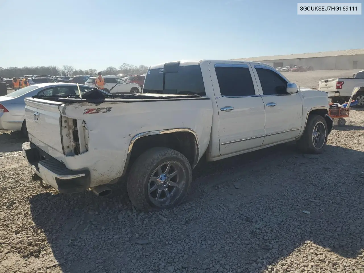 3gcuksej7hg169111 3GCUKSEJ7HG169111 2017 Chevrolet Silverado K1500 Ltz
