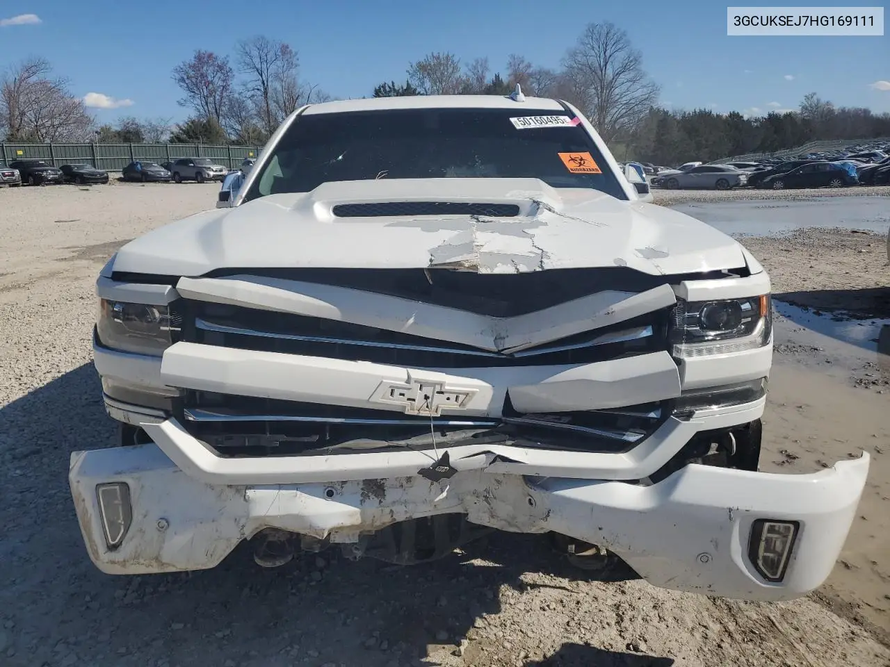 3gcuksej7hg169111 3GCUKSEJ7HG169111 2017 Chevrolet Silverado K1500 Ltz
