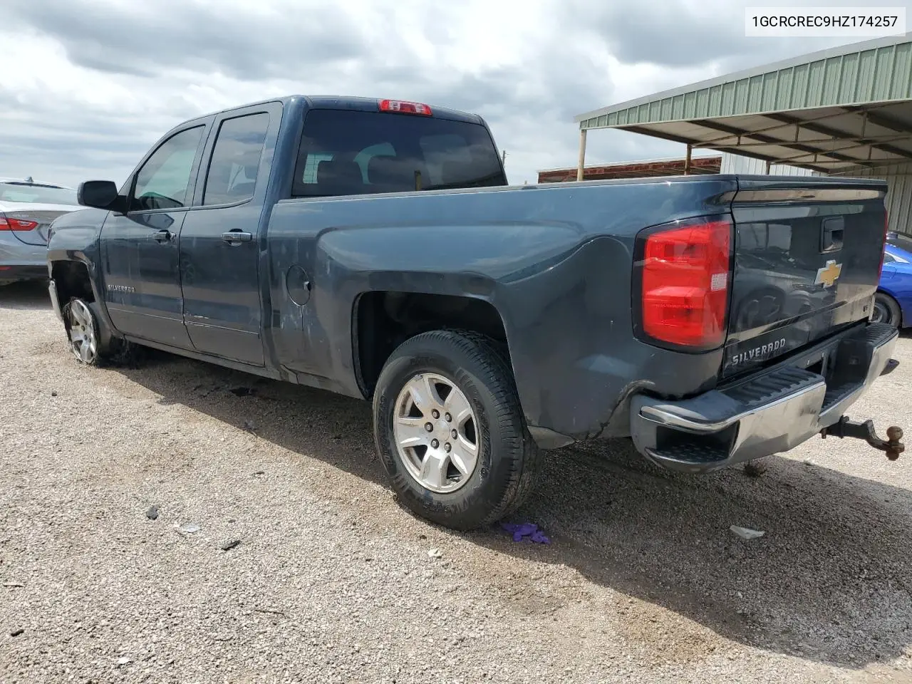 2017 Chevrolet Silverado C1500 Lt VIN: 1GCRCREC9HZ174257 Lot: 53943225