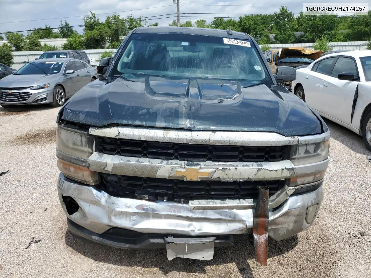 2017 Chevrolet Silverado C1500 Lt VIN: 1GCRCREC9HZ174257 Lot: 53943225