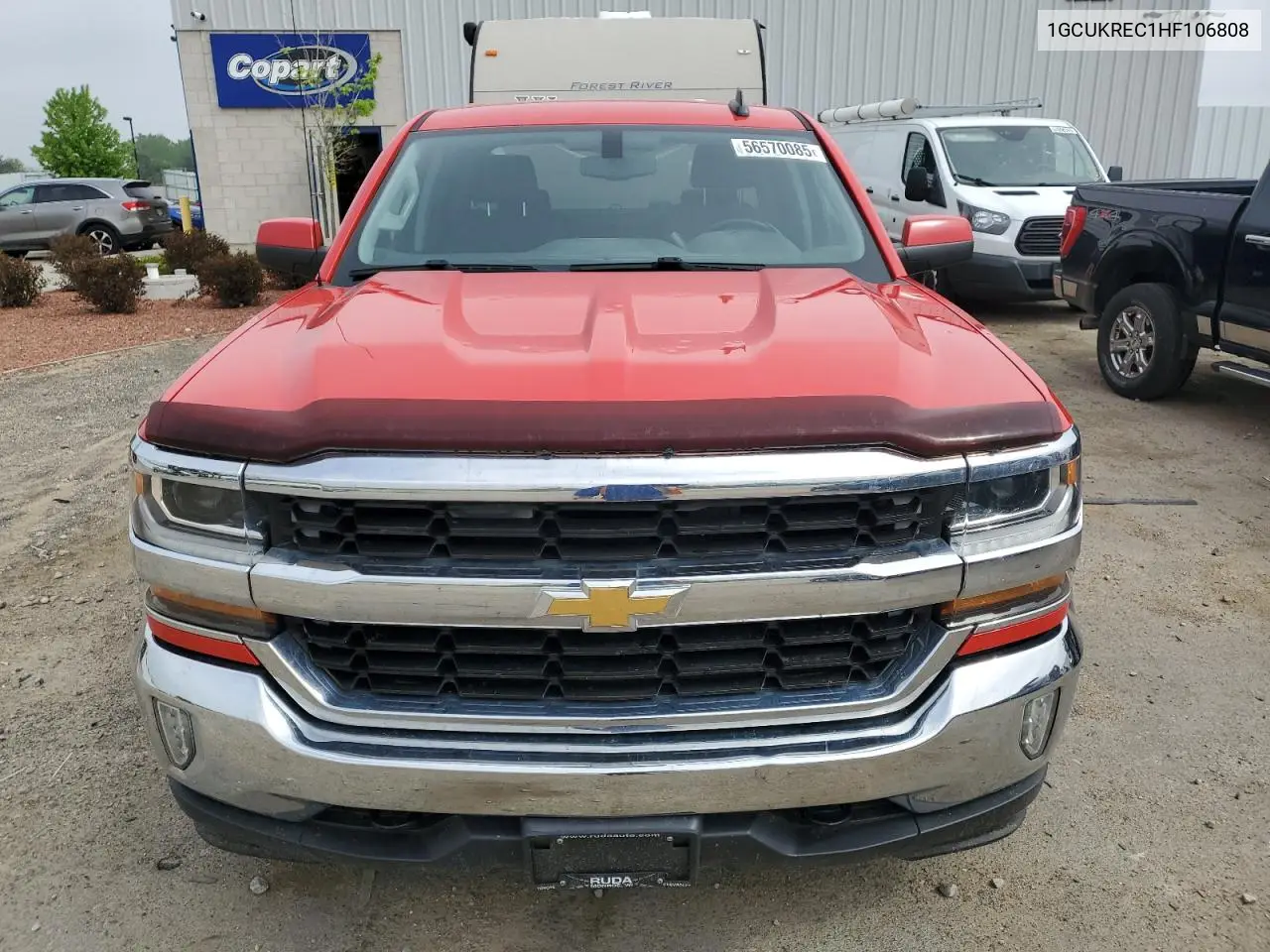 2017 Chevrolet Silverado K1500 Lt VIN: 1GCUKREC1HF106808 Lot: 56570085
