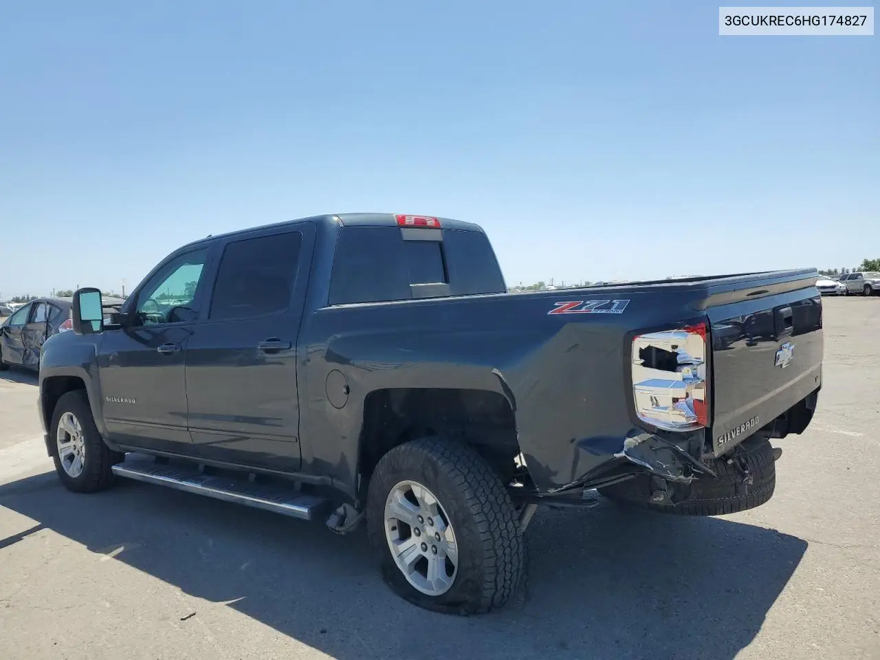 2017 Chevrolet Silverado K1500 Lt VIN: 3GCUKREC6HG174827 Lot: 56744335