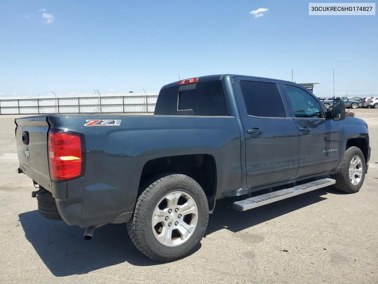 2017 Chevrolet Silverado K1500 Lt VIN: 3GCUKREC6HG174827 Lot: 56744335