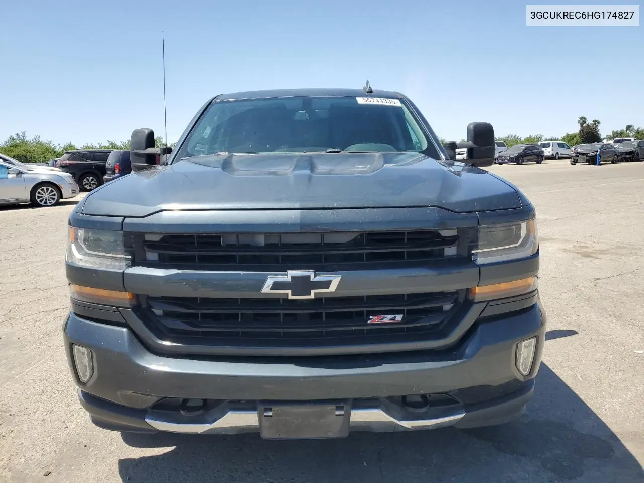 2017 Chevrolet Silverado K1500 Lt VIN: 3GCUKREC6HG174827 Lot: 56744335
