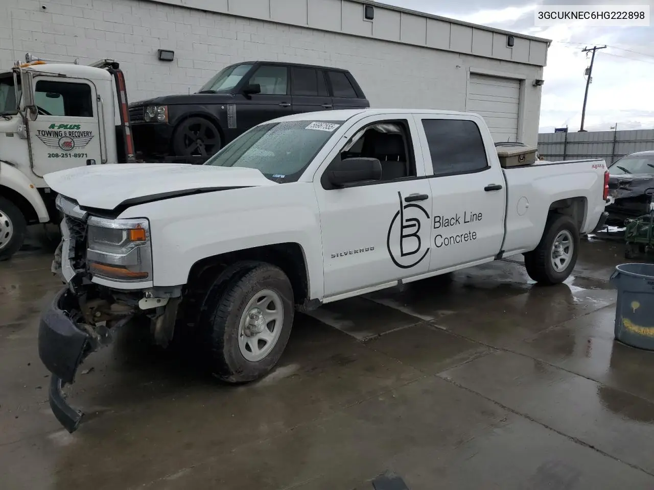 2017 Chevrolet Silverado K1500 VIN: 3GCUKNEC6HG222898 Lot: 56967555
