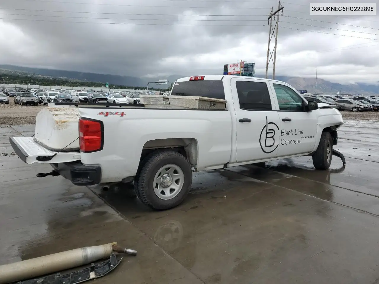 2017 Chevrolet Silverado K1500 VIN: 3GCUKNEC6HG222898 Lot: 56967555