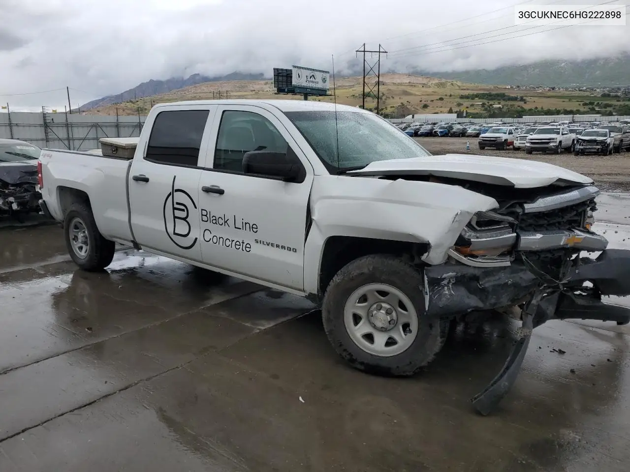 2017 Chevrolet Silverado K1500 VIN: 3GCUKNEC6HG222898 Lot: 56967555