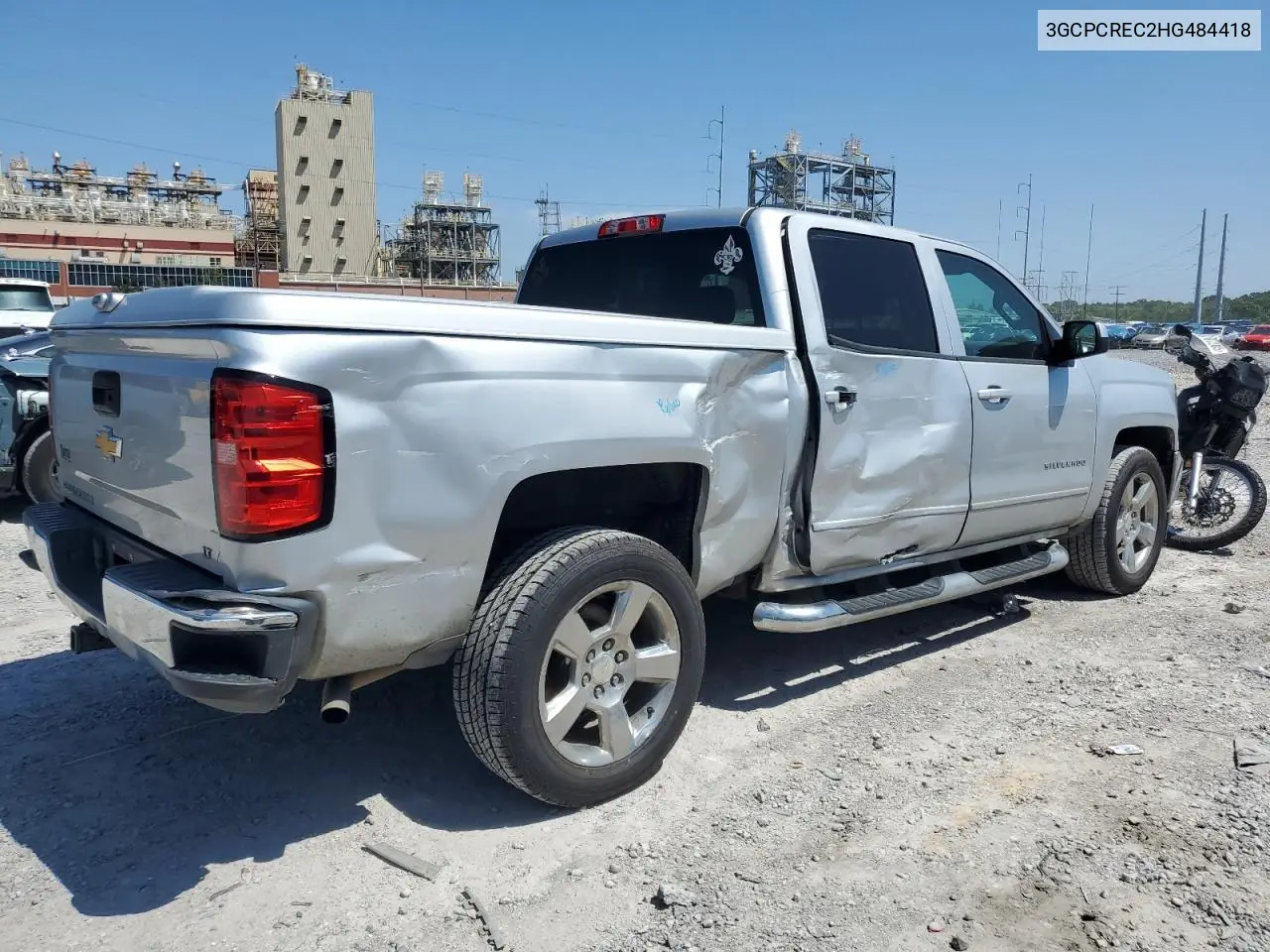 2017 Chevrolet Silverado C1500 Lt VIN: 3GCPCREC2HG484418 Lot: 56984345